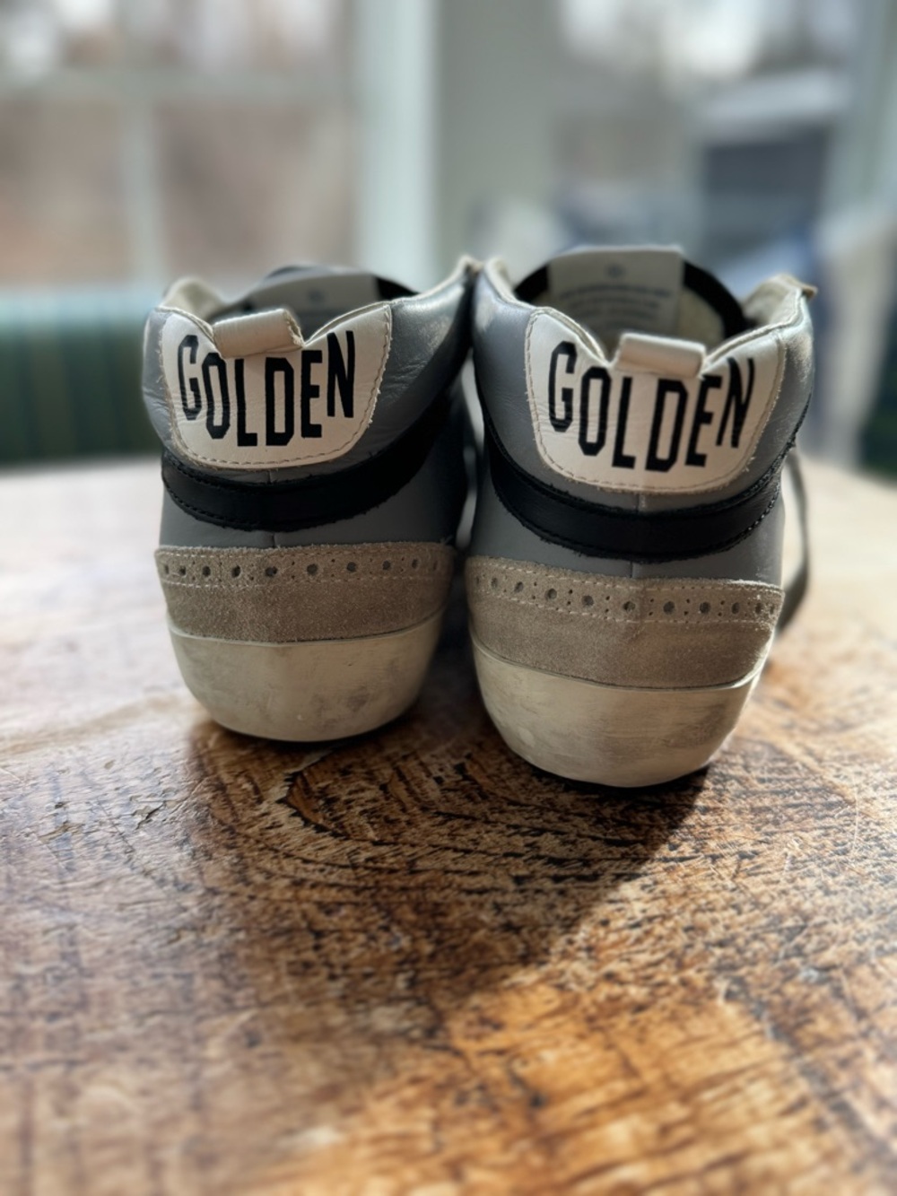 Golden Goose Gray, White, Black and Gray Midstar sneakers. Limited Edition. - Picture 2 of 6
